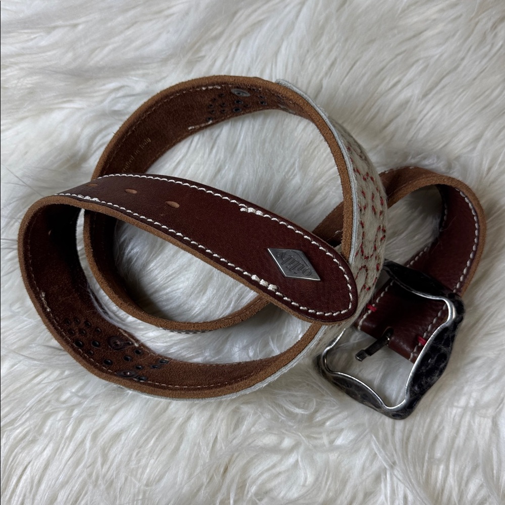Oilily Belt Buckle Black Sz XL
Made in Italy 100% Leather